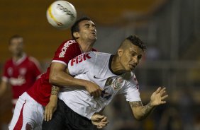 Durante a partida entre Corinthians x Mogi Mirim realizada esta noite no estádio do Pacaembu, jogo válido pela 4ª rodada do Campeonato Paulista de 2013