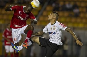Durante a partida entre Corinthians x Mogi Mirim realizada esta noite no estádio do Pacaembu, jogo válido pela 4ª rodada do Campeonato Paulista de 2013