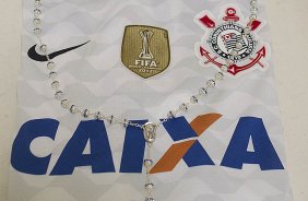 Nos vestirios antes da partida entre Corinthians x Mogi Mirim realizada esta noite no estdio do Pacaembu, jogo vlido pela 4 rodada do Campeonato Paulista de 2013