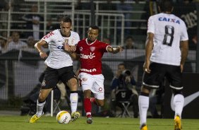 Durante a partida entre Corinthians x Mogi Mirim realizada esta noite no estádio do Pacaembu, jogo válido pela 4ª rodada do Campeonato Paulista de 2013