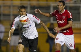 Durante a partida entre Corinthians x Mogi Mirim realizada esta noite no estdio do Pacaembu, jogo vlido pela 4 rodada do Campeonato Paulista de 2013