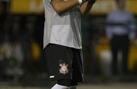 Durante a partida entre Corinthians x Mogi Mirim realizada esta noite no estádio do Pacaembu, jogo válido pela 4ª rodada do Campeonato Paulista de 2013