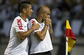Durante a partida entre Corinthians x Mogi Mirim realizada esta noite no estádio do Pacaembu, jogo válido pela 4ª rodada do Campeonato Paulista de 2013