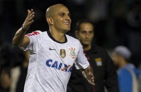 Durante a partida entre Corinthians x Mogi Mirim realizada esta noite no estádio do Pacaembu, jogo válido pela 4ª rodada do Campeonato Paulista de 2013