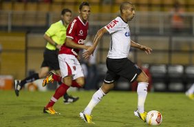 Durante a partida entre Corinthians x Mogi Mirim realizada esta noite no estádio do Pacaembu, jogo válido pela 4ª rodada do Campeonato Paulista de 2013