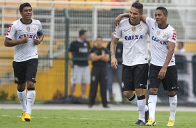 Durante a partida entre Corinthians x So Caetano realizada esta tarde no estdio do Pacaembu, jogo vlido pela 7 rodada do Campeonato Paulista de 2013