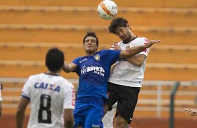 Durante a partida entre Corinthians x So Caetano realizada esta tarde no estdio do Pacaembu, jogo vlido pela 7 rodada do Campeonato Paulista de 2013