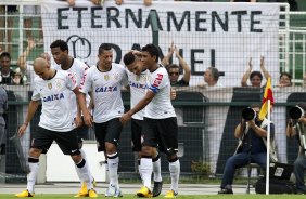 Durante a partida entre Corinthians x So Caetano realizada esta tarde no estdio do Pacaembu, jogo vlido pela 7 rodada do Campeonato Paulista de 2013