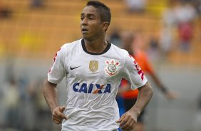 Durante a partida entre Corinthians x So Caetano realizada esta tarde no estdio do Pacaembu, jogo vlido pela 7 rodada do Campeonato Paulista de 2013