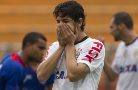 Durante a partida entre Corinthians x So Caetano realizada esta tarde no estdio do Pacaembu, jogo vlido pela 7 rodada do Campeonato Paulista de 2013