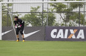 Durante o treino desta tarde no CT Joaquim Grava, no Parque Ecolgico do Tiete. O prximo jogo da equipe ser domingo, 17/02, contra o Palmeiras, no estdio do Pacaembu, vlido pela 8 rodada do Campeonato Paulista de 2013
