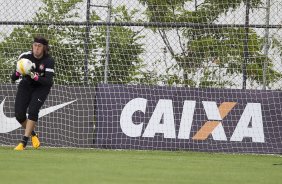 Durante o treino desta tarde no CT Joaquim Grava, no Parque Ecolgico do Tiete. O prximo jogo da equipe ser domingo, 17/02, contra o Palmeiras, no estdio do Pacaembu, vlido pela 8 rodada do Campeonato Paulista de 2013