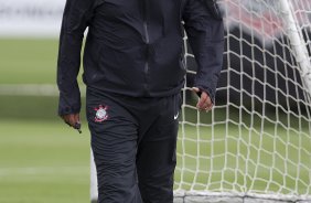 Durante o treino desta tarde no CT Joaquim Grava, no Parque Ecolgico do Tiete. O prximo jogo da equipe ser domingo, 17/02, contra o Palmeiras, no estdio do Pacaembu, vlido pela 8 rodada do Campeonato Paulista de 2013
