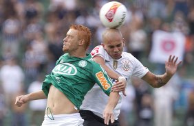 Durante a partida entre Corinthians x Palmeiras realizada esta tarde no estdio do Pacaembu, jogo vlido pela 8 rodada do Campeonato Paulista de 2013