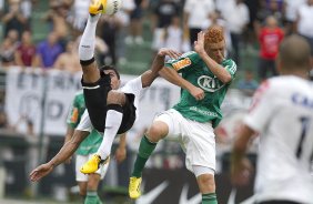Durante a partida entre Corinthians x Palmeiras realizada esta tarde no estdio do Pacaembu, jogo vlido pela 8 rodada do Campeonato Paulista de 2013