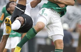 Durante a partida entre Corinthians x Palmeiras realizada esta tarde no estdio do Pacaembu, jogo vlido pela 8 rodada do Campeonato Paulista de 2013