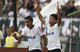 Durante a partida entre Corinthians x Palmeiras realizada esta tarde no estdio do Pacaembu, jogo vlido pela 8 rodada do Campeonato Paulista de 2013