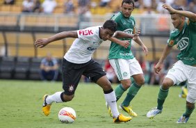 Durante a partida entre Corinthians x Palmeiras realizada esta tarde no estdio do Pacaembu, jogo vlido pela 8 rodada do Campeonato Paulista de 2013