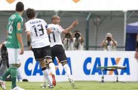 Durante a partida entre Corinthians x Palmeiras realizada esta tarde no estdio do Pacaembu, jogo vlido pela 8 rodada do Campeonato Paulista de 2013