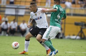 Durante a partida entre Corinthians x Palmeiras realizada esta tarde no estdio do Pacaembu, jogo vlido pela 8 rodada do Campeonato Paulista de 2013