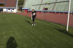Durante o treino esta tarde no Estadium Felix Capriles, em Cochabamba. O próximo jogo da equipe será quarta-feira, 20/02, contra o San José, na cidade de Oruro/Bolivia, primeiro jogo da fase de classificação da Copa Libertadores de América 2013