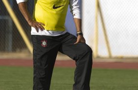 Durante o treino esta tarde no Estadium Felix Capriles, em Cochabamba. O prximo jogo da equipe ser quarta-feira, 20/02, contra o San Jos, na cidade de Oruro/Bolivia, primeiro jogo da fase de classificao da Copa Libertadores de Amrica 2013