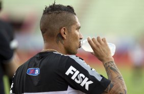 Durante o treino esta tarde no Estadium Felix Capriles, em Cochabamba. O prximo jogo da equipe ser quarta-feira, 20/02, contra o San Jos, na cidade de Oruro/Bolivia, primeiro jogo da fase de classificao da Copa Libertadores de Amrica 2013