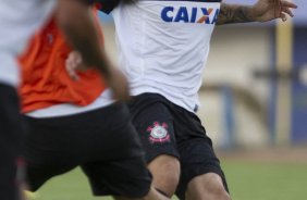 Durante o treino esta tarde no Estadium Felix Capriles, em Cochabamba. O prximo jogo da equipe ser quarta-feira, 20/02, contra o San Jos, na cidade de Oruro/Bolivia, primeiro jogo da fase de classificao da Copa Libertadores de Amrica 2013