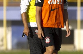 Durante o treino esta tarde no Estadium Felix Capriles, em Cochabamba. O prximo jogo da equipe ser quarta-feira, 20/02, contra o San Jos, na cidade de Oruro/Bolivia, primeiro jogo da fase de classificao da Copa Libertadores de Amrica 2013