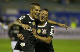 Durante a partida entre San Jos/Oruro/Bolivia x Corinthians/Brasil realizada esta noite no estdio Jesus Bermudez, na cidade de Oruro/Bolivia, primeiro jogo da fase de classificao da Copa Libertadores de Amrica 2013