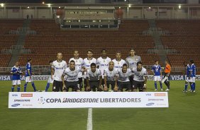 Durante a partida entre Corinthians/Brasil x Millionarios/Colmbia, realizada esta noite no estdio do Pacaembu, segundo jogo da fase de classificao da Copa Libertadores de Amrica 2013