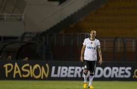 Durante a partida entre Corinthians/Brasil x Millionarios/Colmbia, realizada esta noite no estdio do Pacaembu, segundo jogo da fase de classificao da Copa Libertadores de Amrica 2013