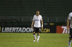 Durante a partida entre Corinthians/Brasil x Millionarios/Colmbia, realizada esta noite no estdio do Pacaembu, segundo jogo da fase de classificao da Copa Libertadores de Amrica 2013