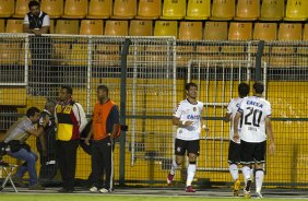 Durante a partida entre Corinthians/Brasil x Millionarios/Colmbia, realizada esta noite no estdio do Pacaembu, segundo jogo da fase de classificao da Copa Libertadores de Amrica 2013