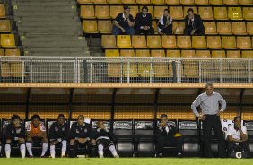 Durante a partida entre Corinthians/Brasil x Millionarios/Colmbia, realizada esta noite no estdio do Pacaembu, segundo jogo da fase de classificao da Copa Libertadores de Amrica 2013