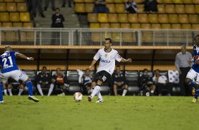 Durante a partida entre Corinthians/Brasil x Millionarios/Colmbia, realizada esta noite no estdio do Pacaembu, segundo jogo da fase de classificao da Copa Libertadores de Amrica 2013