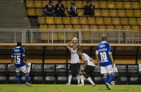 Durante a partida entre Corinthians/Brasil x Millionarios/Colmbia, realizada esta noite no estdio do Pacaembu, segundo jogo da fase de classificao da Copa Libertadores de Amrica 2013