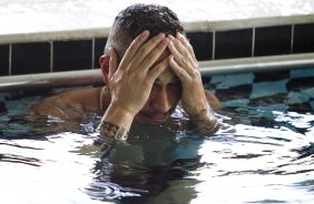 Durante o treino desta tarde no CT Joaquim Grava, no Parque Ecológico do Tiete. O próximo jogo da equipe será domingo, 03/03, contra o Santos, no Morumbi jogo válido pela 10ª rodada da Campeonato Paulista 2013