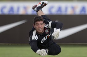 Durante o treino desta tarde no CT Joaquim Grava, no Parque Ecolgico do Tiete. O prximo jogo da equipe ser domingo, 03/03, contra o Santos, no Morumbi jogo vlido pela 10 rodada da Campeonato Paulista 2013