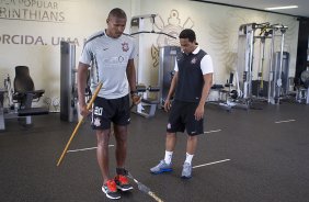 Durante o treino desta tarde no CT Joaquim Grava, no Parque Ecológico do Tiete. O próximo jogo da equipe será domingo, 03/03, contra o Santos, no Morumbi jogo válido pela 10ª rodada da Campeonato Paulista 2013