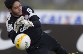 Durante o treino desta tarde no CT Joaquim Grava, no Parque Ecológico do Tiete. O próximo jogo da equipe será domingo, 03/03, contra o Santos, no Morumbi jogo válido pela 10ª rodada da Campeonato Paulista 2013