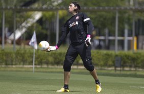 Durante o treino desta manh no CT Joaquim Grava, no Parque Ecolgico do Tiete. O prximo jogo da equipe ser amanh, domingo, 03/03, contra o Santos, no Morumbi jogo vlido pela 10 rodada da Campeonato Paulista 2013