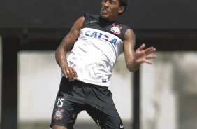 Durante o treino desta manhã no CT Joaquim Grava, no Parque Ecológico do Tiete. O próximo jogo da equipe será amanhã, domingo, 03/03, contra o Santos, no Morumbi jogo válido pela 10ª rodada da Campeonato Paulista 2013