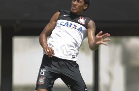 Durante o treino desta manh no CT Joaquim Grava, no Parque Ecolgico do Tiete. O prximo jogo da equipe ser amanh, domingo, 03/03, contra o Santos, no Morumbi jogo vlido pela 10 rodada da Campeonato Paulista 2013