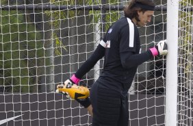 Durante o treino desta manh no CT Joaquim Grava, no Parque Ecolgico do Tiete. O prximo jogo da equipe ser amanh, domingo, 03/03, contra o Santos, no Morumbi jogo vlido pela 10 rodada da Campeonato Paulista 2013