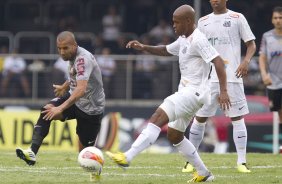 Durante a partida entre Santos x Corinthians realizada esta tarde no estdio do Morumbi, jogo vlido pela 10 rodada do Campeonato Paulista de 2013