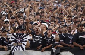 Durante a partida entre Santos x Corinthians realizada esta tarde no estádio do Morumbi, jogo válido pela 10ª rodada do Campeonato Paulista de 2013