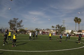 Durante o treino desta tarde na Unidad Deportiva Reforma, na cidade de Tijuana/México. O próximo jogo da equipe será quarta-feira, 06/03, contra o Tijuana, no estádio Caliente, válido pela 3ª rodada da Copa Libertadores 2013. Tijuana - México - 04/03/2013
