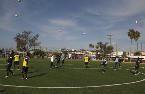 Durante o treino desta tarde na Unidad Deportiva Reforma, na cidade de Tijuana/Mxico. O prximo jogo da equipe ser quarta-feira, 06/03, contra o Tijuana, no estdio Caliente, vlido pela 3 rodada da Copa Libertadores 2013. Tijuana - Mxico - 04/03/2013