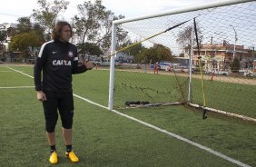 Durante o treino desta tarde na Unidad Deportiva Reforma, na cidade de Tijuana/México. O próximo jogo da equipe será quarta-feira, 06/03, contra o Tijuana, no estádio Caliente, válido pela 3ª rodada da Copa Libertadores 2013. Tijuana - México - 04/03/2013